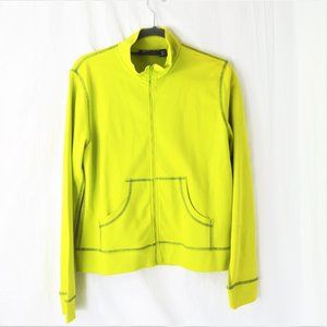 BOLLE Women's Sport Jacket FULL ZIP Green Size M